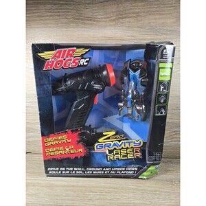 Brand New Air Hogs RC Zero Gravity Laser Racer Boy Kids Race Car Toys - Blue !!